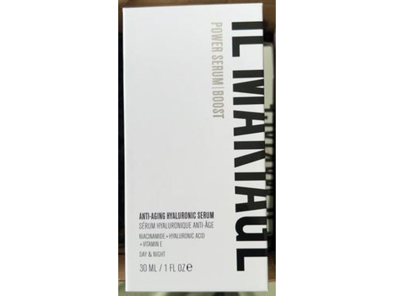 IL Makiage Power Serum Boost Anti-Aging Hyaluronic Serum, Niacinamide + Hyaluronic + Vitamin E, 1 fl oz/30 mL