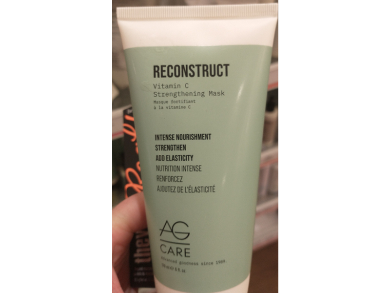 AG Care Reconstruct Vitamin C Strengthening Mask, 6 fl oz/178 mL