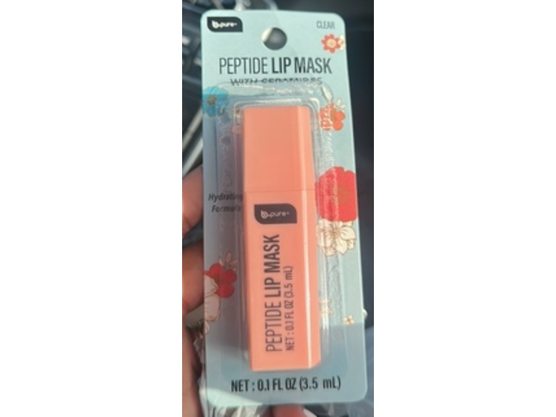 b.Pure Peptide Lip Mask, Clear, 0.1 fl oz/3.5 mL