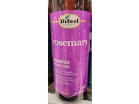 Difeel Sulfate Free Shampoo, Rosemary, 33.8 fl oz/1 L - thumbnail 2