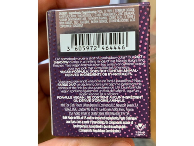 Urban Decay 24/7 Shadow, Half Baked, 0.06 oz/1.8 g