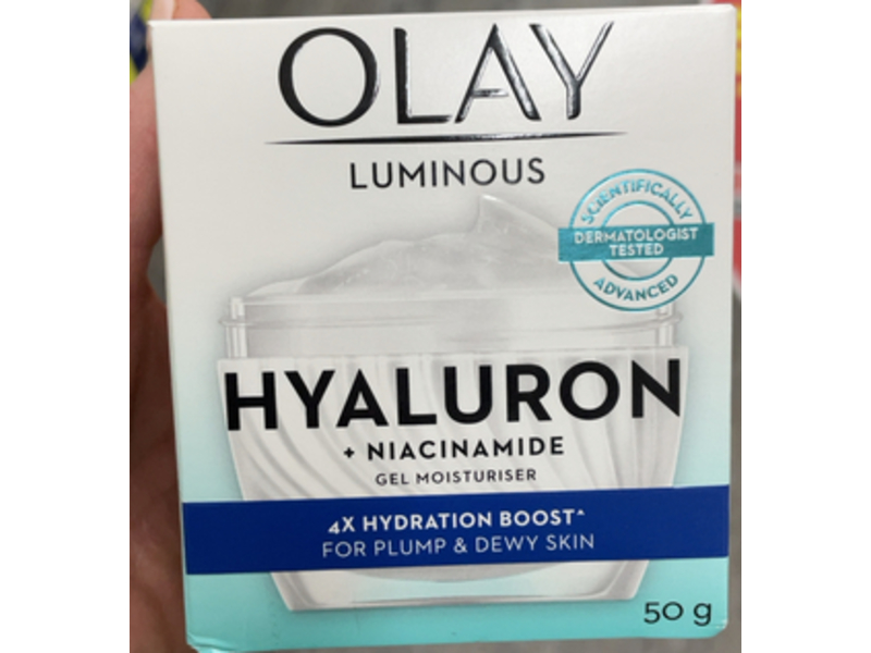 Olay Luminous Hyaluron + Niacinamide Gel Moisturiser, 50 g