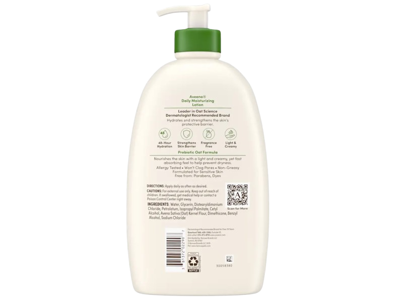 Aveeno Daily Moisturizing Lotion, 1000 mL