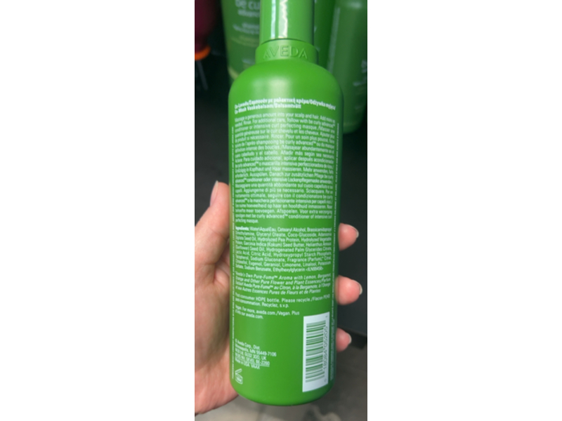 Aveda Be Curly Advanced Co- Wash, 11.8 fl oz/350 mL