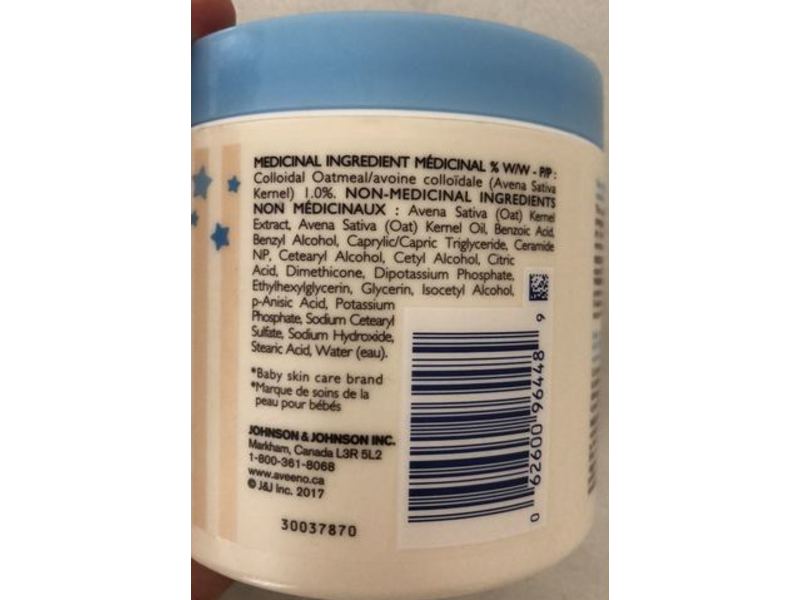 Aveeno Baby Eczema Care Nighttime Balm, 311 g