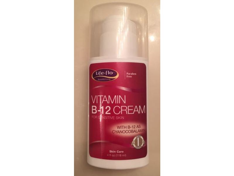 Life-Flo Vitamin B-12 Cream, 4 fl oz/118 ml