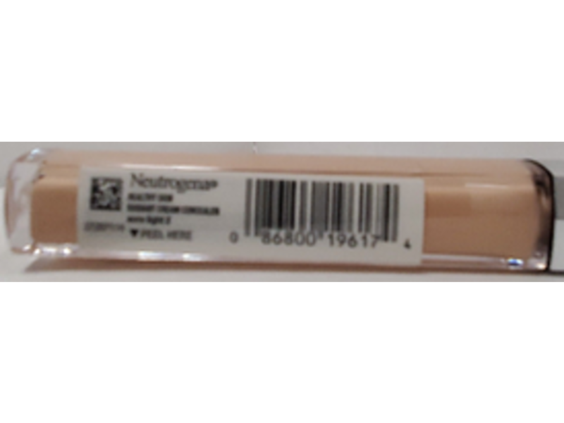 Neutrogena Radiant Cream Concealer, Ecru Light 02, 0.24 fl oz/7.1 mL