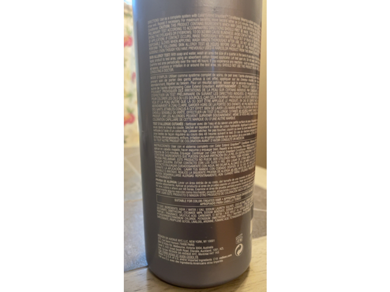 Redken Color Extend Graydiant Anti - Yellow Shampoo, 33.8 fl oz/1000 mL