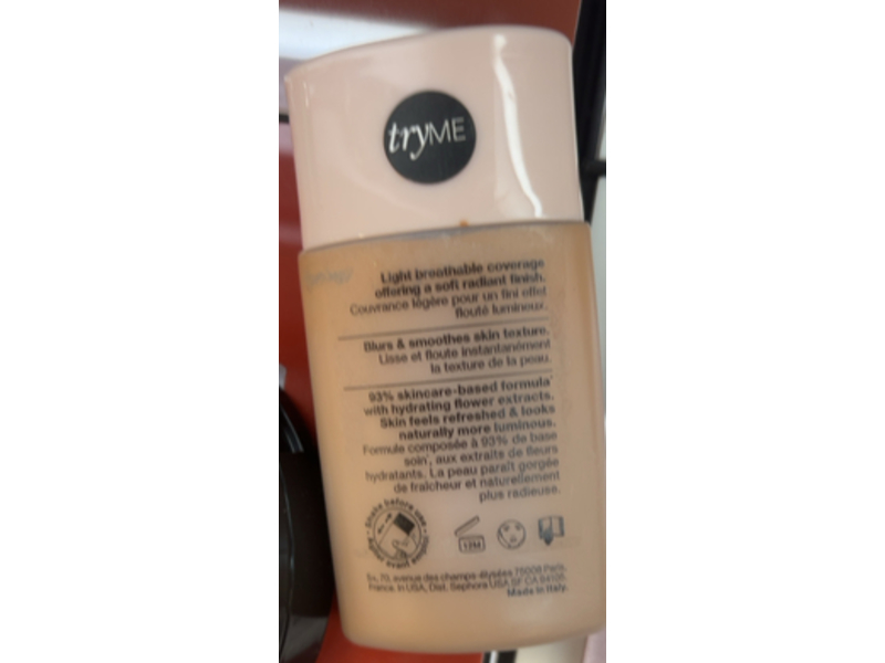 Sephora Reveal The Real Soft Radiant Skin Tint, 1.01 fl oz/30 mL