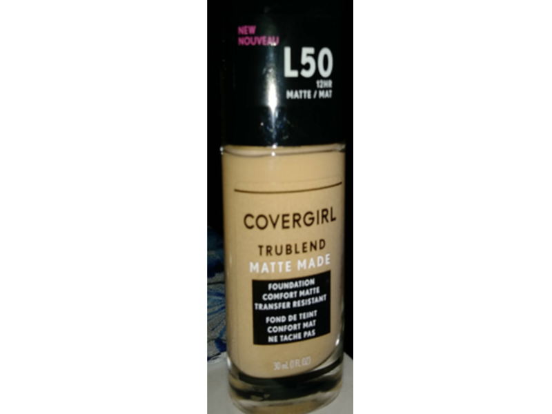 CoverGirl Trublend Matte Made Liquid Foundation, L50 Fair Beige, 1 fl oz (Pack of 2)