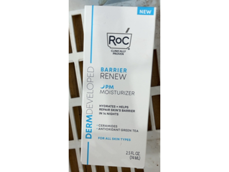 RoC Barrier Renew Night Moisturizer, 2.5 fl oz/74 mL