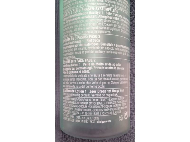 Clinique Clarifying Lotion, 1, 6.7 fl oz/200 mL