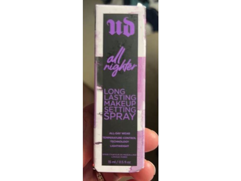 Urban Decay All Nighter Makeup Setting Spray, 0.5 fl oz/15 mL