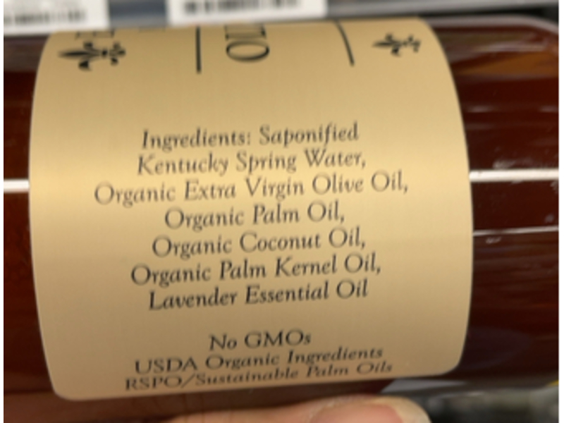 Earthy Browns Olive Oil Soap, Lavender, 8 oz/224 g