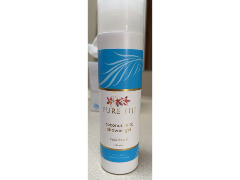Pure Fiji Coconut Milk Shower Gel, 8.5 oz/251 mL
