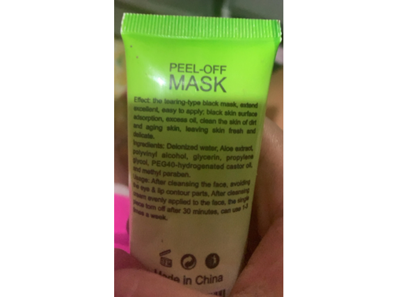 Romantic Rain Gel Facial Peel Off, Gold & White Clay, 50 g