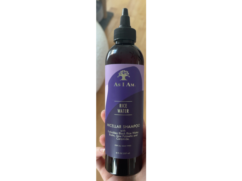 As I Am Rice Water Micellar Shampoo, Rice Water, 8 fl oz 237 mL
