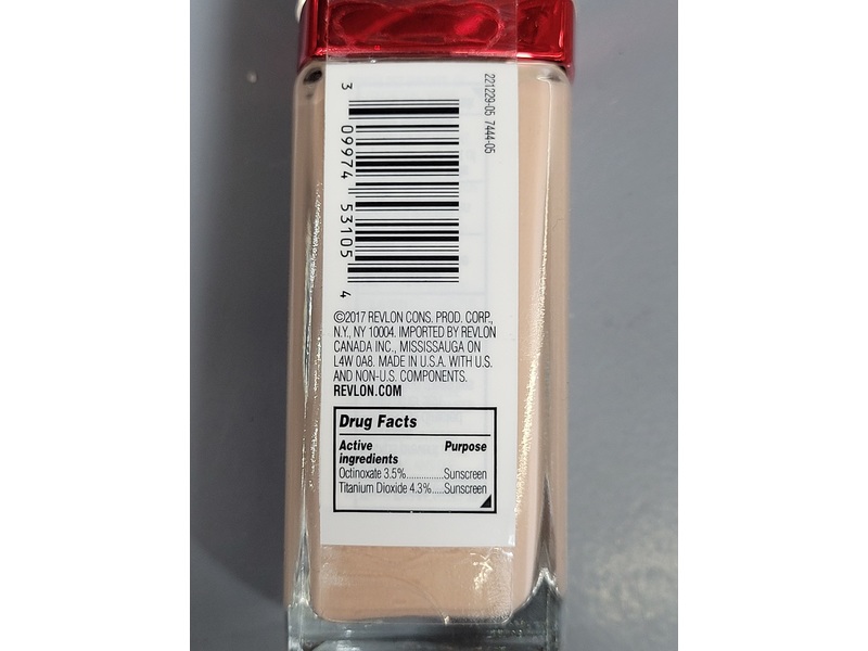 Revlon Age Defying 3X Foundation, SPF20, 05 Fresh Ivory, 1.0 fl oz/30ml