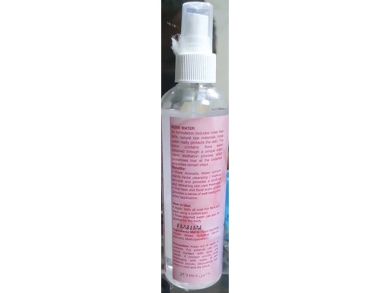 Moroccan Secrets Facial Toner Mist, Rose Water, 250 mL