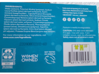 Ecos Plant Powered Laundry Detergent Sheet, Free & Clear, 100 Loads, 12.35 fl oz/350 g, 100 Sheets - thumbnail 3