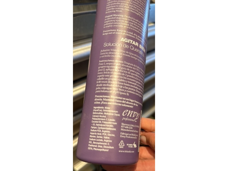 Trissola True+ 2 Keratin Solution, 16.7 fl oz/500 mL