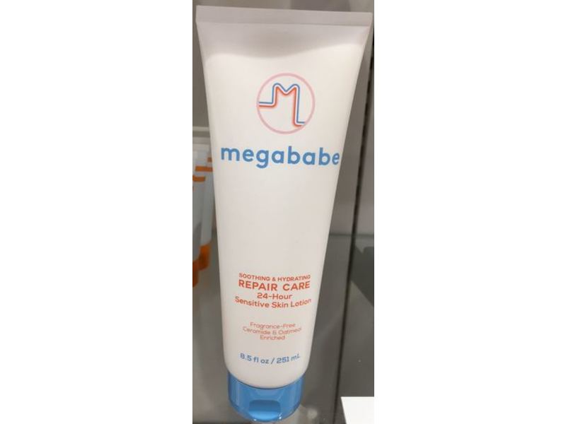 Megababe Soothing & Hydration Repair Care 24-Hour Sensitive Skin Lotion, 8.5 fl oz/251 mL