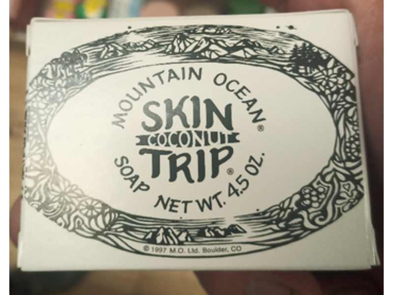 Mountain Ocean Skin Trip Bar Soap, Coconut, 4.5 oz