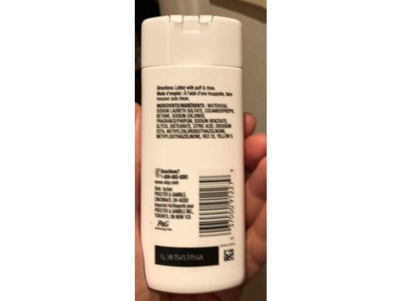 Olay Fresh Outlast Body Wash Cooling White Strawberry & Mint, 3 fl oz/89 mL
