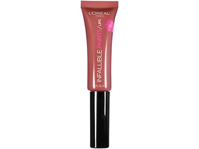 L'Oreal Paris Infallible PAINTS/LIPS Liquid Lipstick, 312 Nude Star, 0.27 fl oz/8 mL