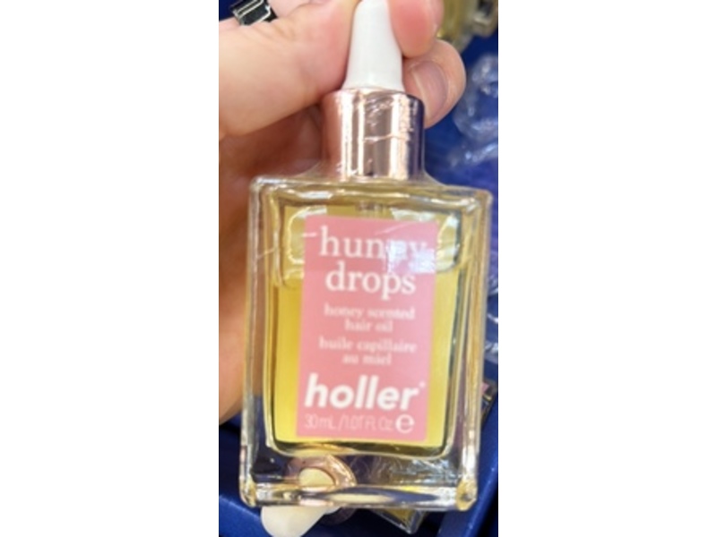 Holler Hunny Drops Hair Oil, Honey Scented, 1.01 fl oz/30 mL