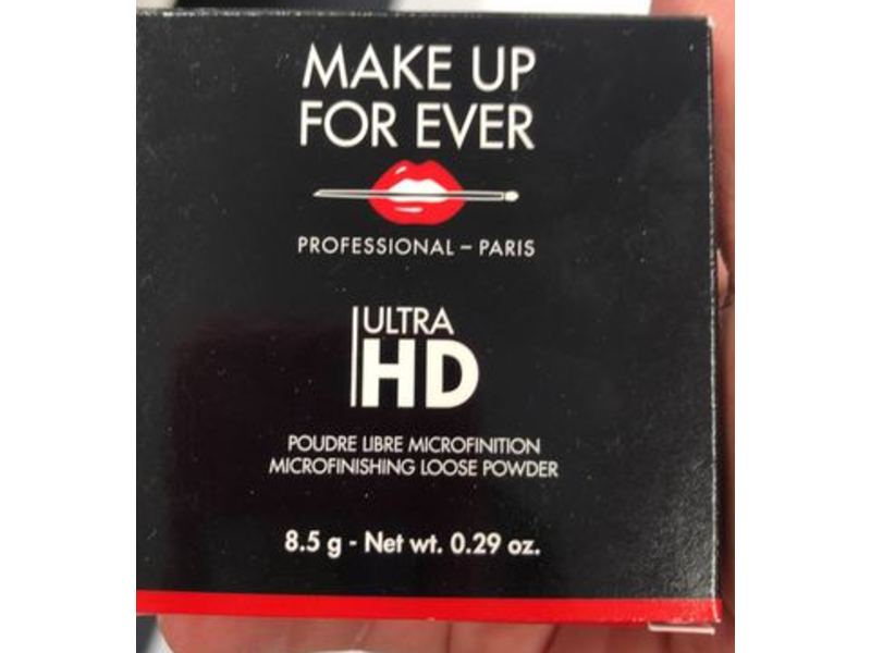 Make Up For Ever Ultra Hd Microfinishing Loose Powder, 01 Translucent, 0.29 oz/8.5 g