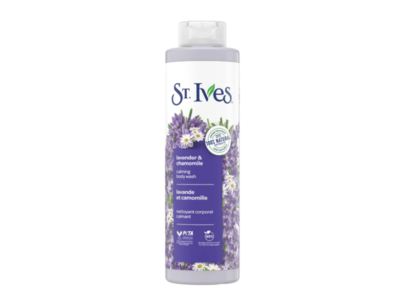 St. Ives Calming Body Wash, Lavender & Chamomile, 22 fl oz/650 mL, Pack Of 2