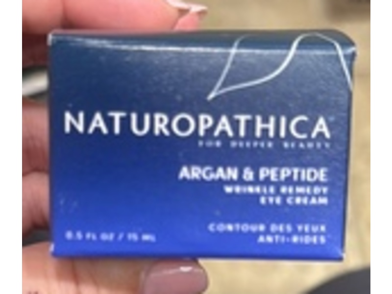 Naturopathica Argan & Peptide Wrinkle Remedy Eye Cream, 0.5 fl oz/15 mL