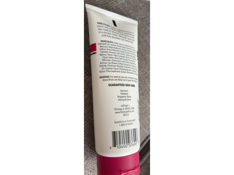 Reshape+ Vein Cream, 8 fl oz/237 mL