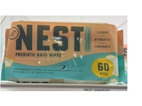Nest Prebiotic Baby Wipes, 60 Count - thumbnail 2