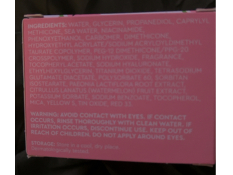 Lacura Watermelon Hydrating Gel Moisturizer, 1.7 fl oz/50 mL