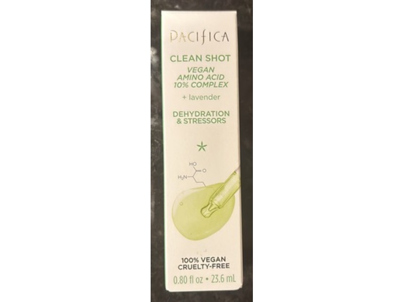 Pacifica Clean Shot, Vegan Amino Acid 10% Complex + Lavender, 0.80 fl oz/23.6 mL