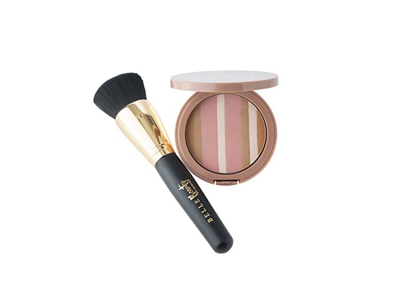 Belle Beauty by Kim Gravel Blushabelle Blush Bronzer - Multipurpose Compact Face Powder (Sunkissed) 0.32oz