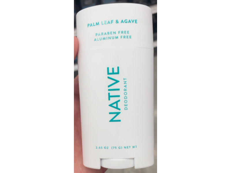 Native Deodorant, Palm Leaf & Agave, 2.65 oz/75 g