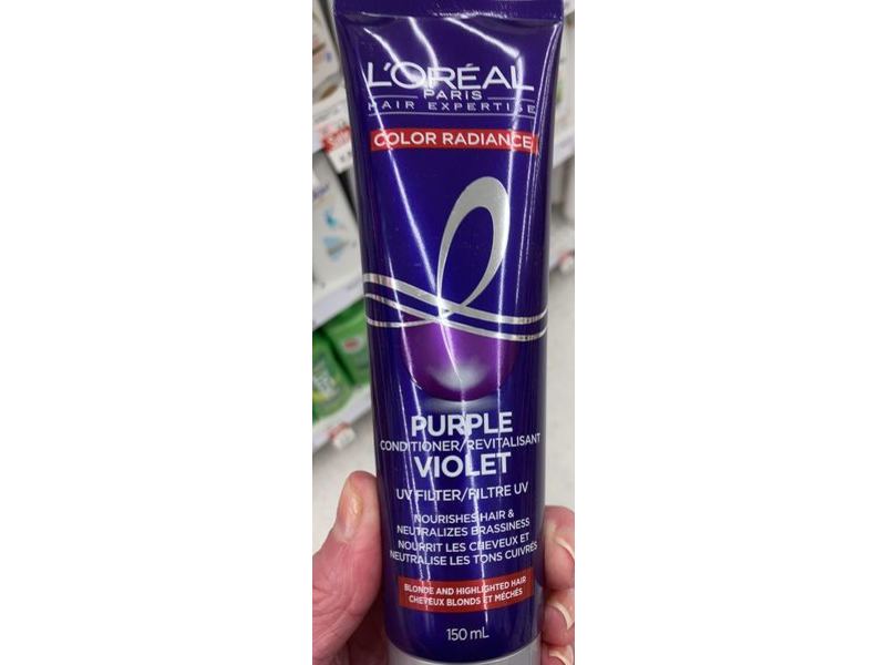 L'Oreal Paris Color Radiance Purple Conditioner, Violet, 150 ml