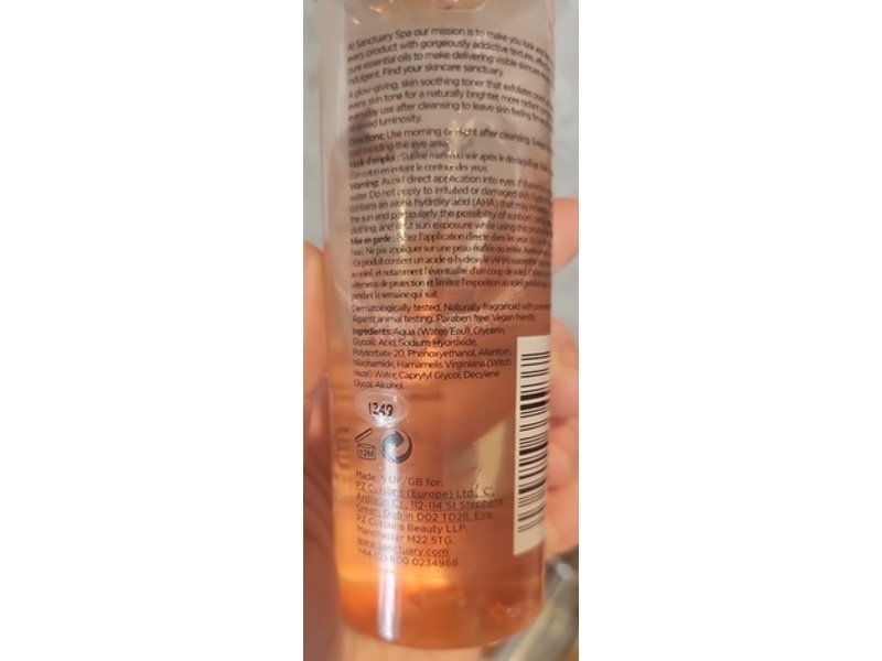 Sanctuary Spa Daily Glow Radiance Tonic, 5.07 fl oz/150 mL
