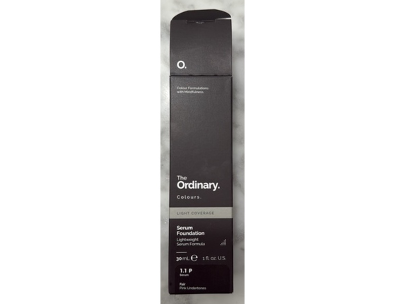 The Ordinary Colours Serum Foundation, Fair-1.1P, 1 fl oz/30 mL