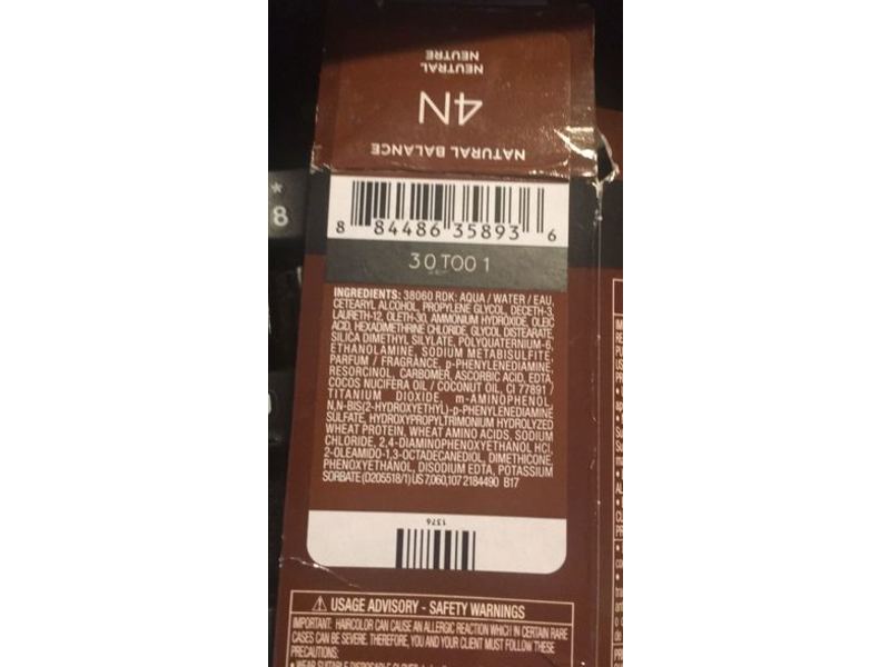 Redken Color Fusion Haircolor, 4N Neutral, 2.1 oz/60 mL