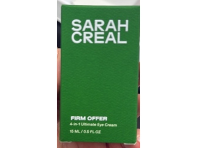 Sarah Creal Firm Offer 4 In 1 Ultimate Eye Cream, 0.5 fl oz/15 mL