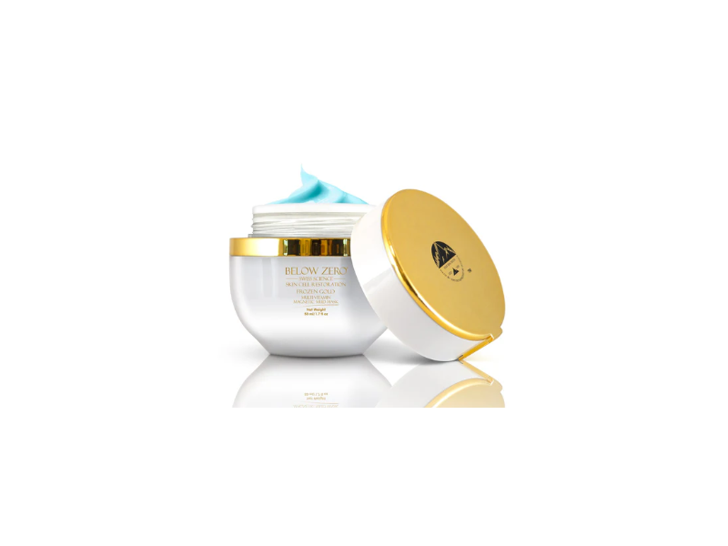 Below Zero Frozen Gold Multi-Vitamin Magnetic Mud Mask, 50 mL/1.7 fl oz