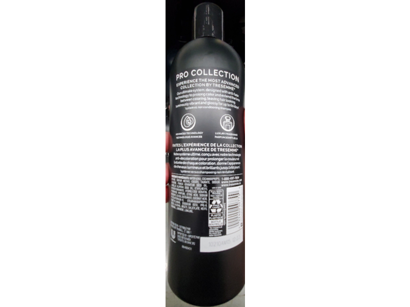 Tresemme Keratin Smooth Color Shampoo, Sulfate Free, 20 fl oz/592 mL, Pack Of 4