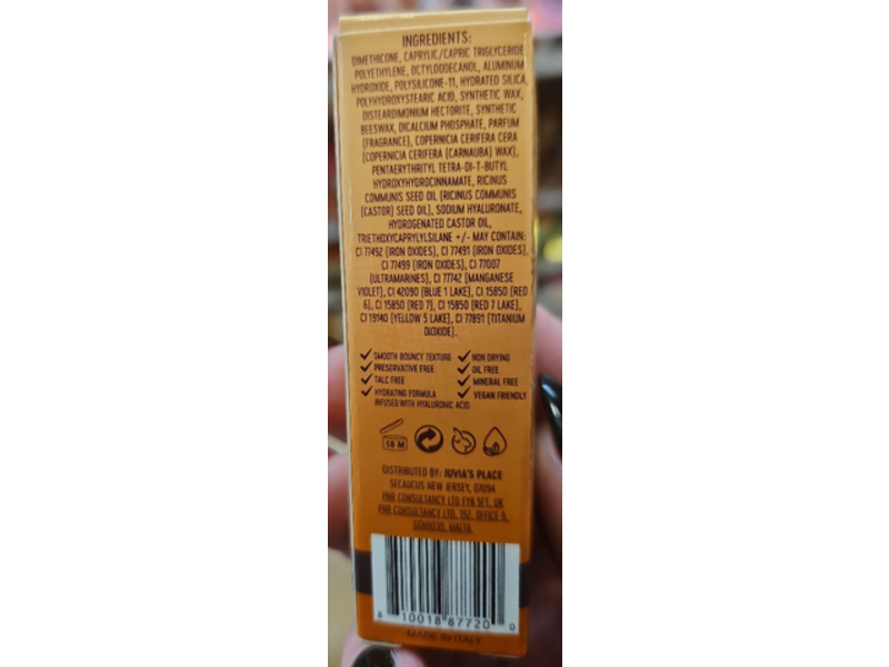 Juvia's Place Nubian Earth Velvety Matte Lipstick, Sheba, 3.7 g