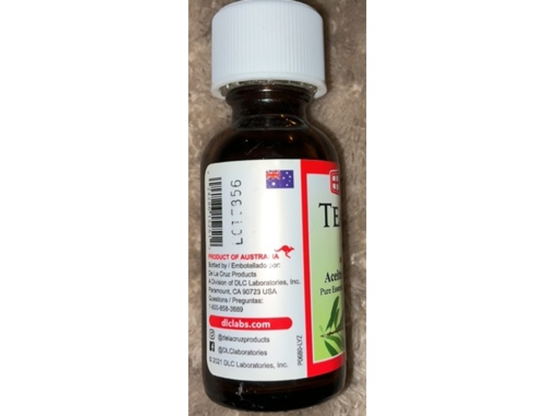 De La Cruz Tea Tree Oil, 1 fl oz/30 mL