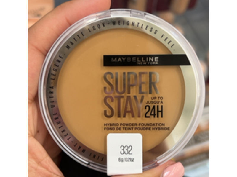 Maybelline New York Super Stay Powder Foundation, 332, 0.21 oz/6g