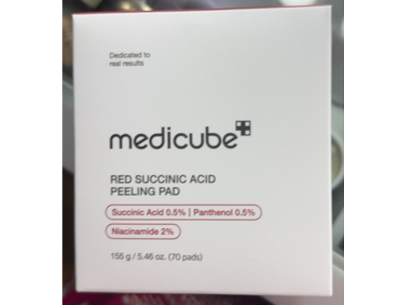 Medicube Peeling Pad, Red Succinic Acid, 5.46 fl oz/155 g